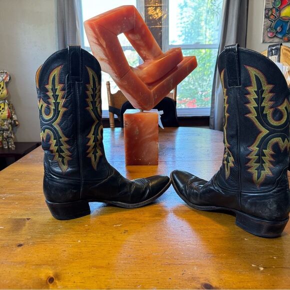Vintage Rod Patrick Cowboy Boots Sz 15.5 - Picture 5 of 9